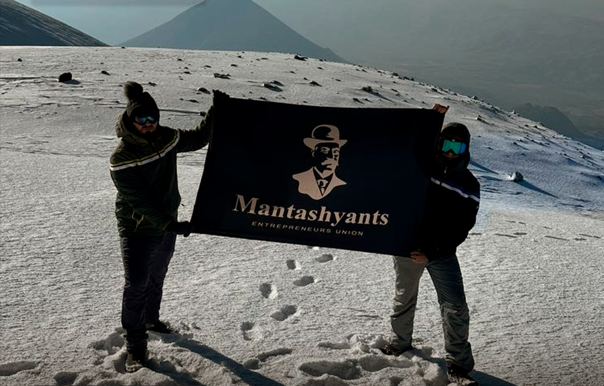 "Mantashyants" at the Summit of Ararat