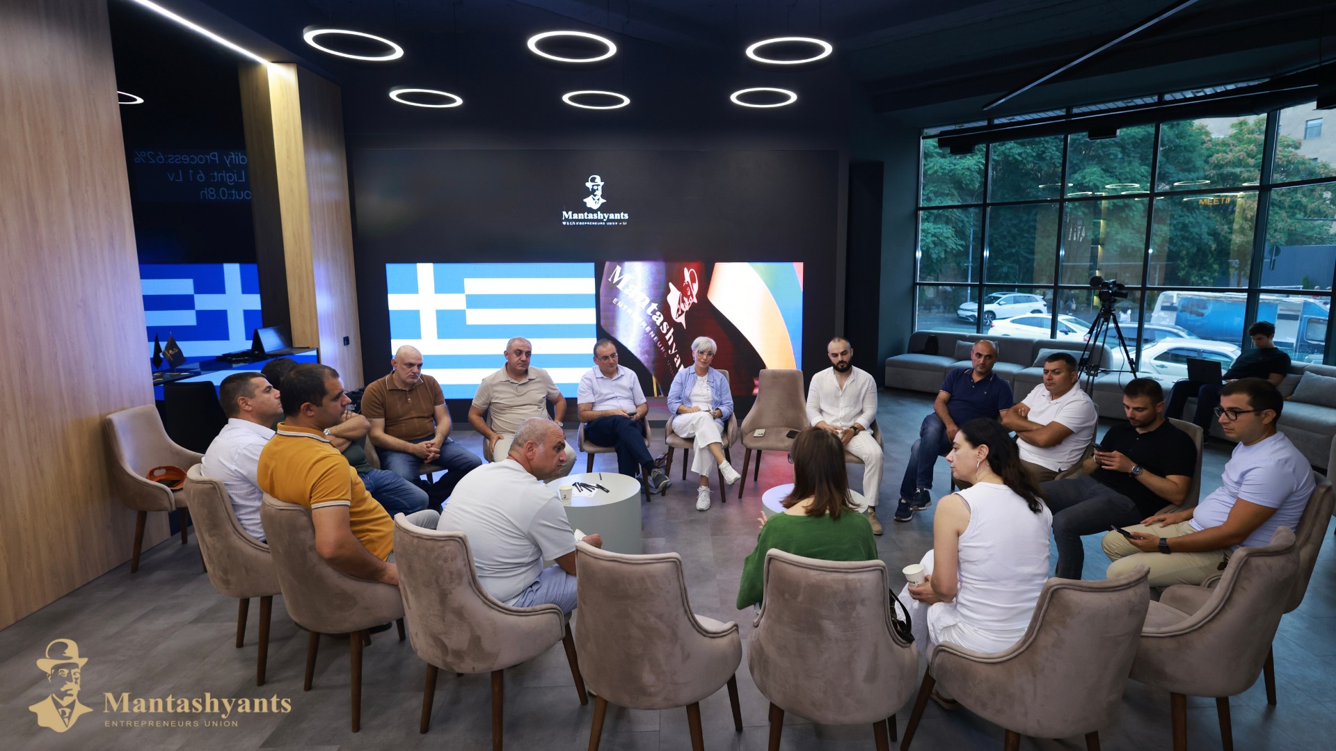 Հանդիպում Հունաստանի պատվիրակության հետ