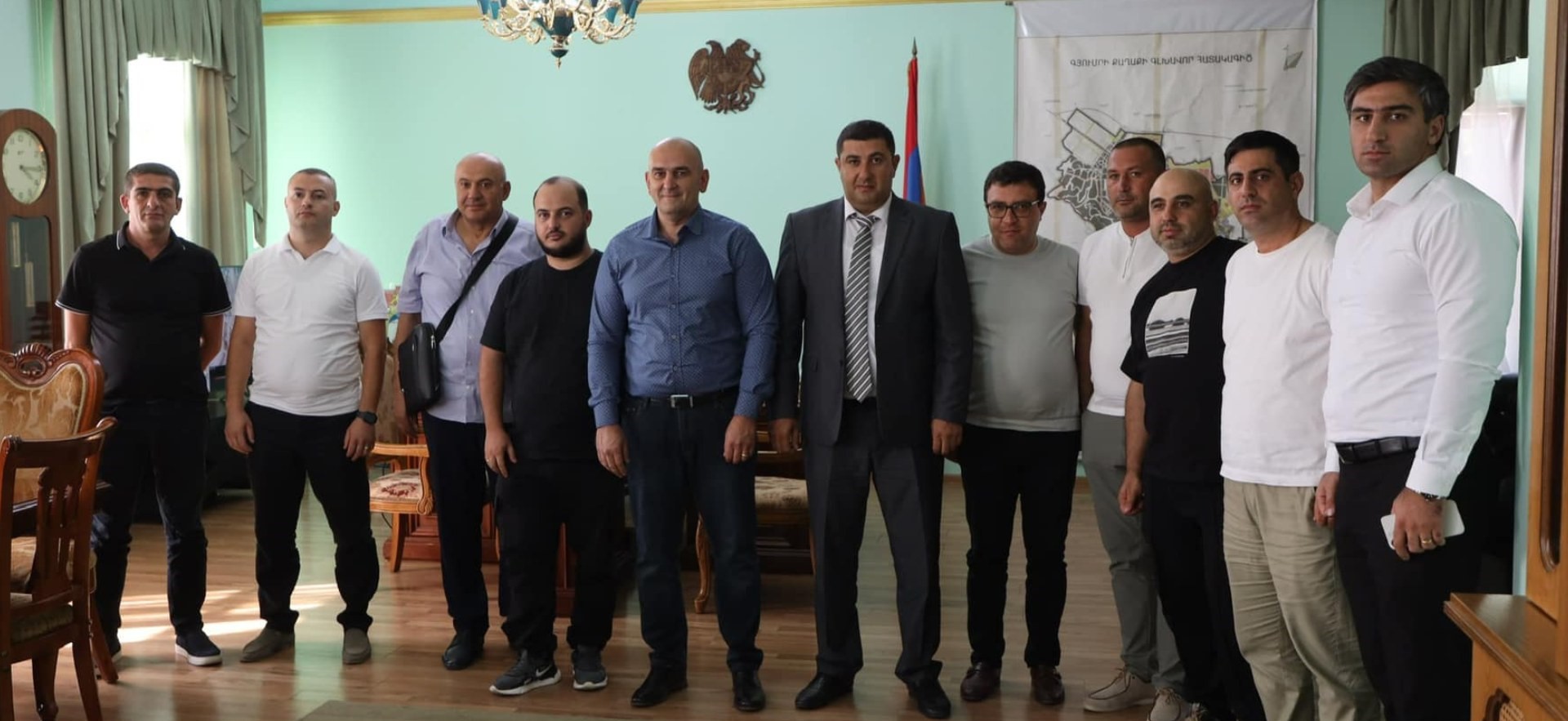 Meeting with the Community Leader of Gyumri